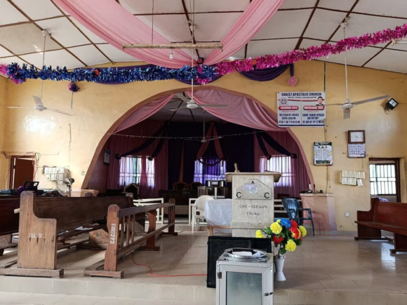 Gunmen attack church in Nigeria, killing two and capturing others