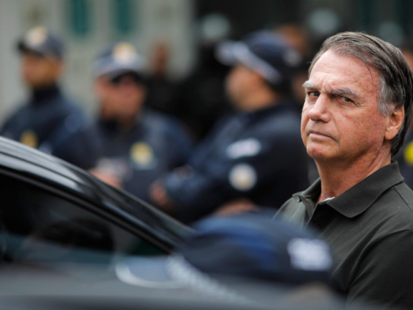 Bolsonaro, the former president of Brazil, is being held by police due to flight risk