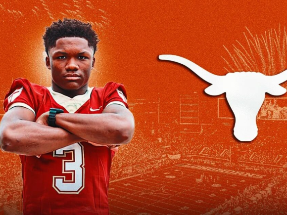 Five-star wide receiver Easton Royal has committed to Texas’ 2027 class
