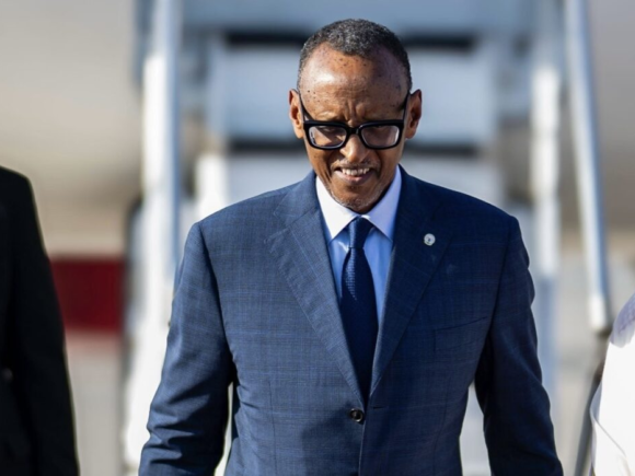 Kagame attending the UN social development meeting in Doha