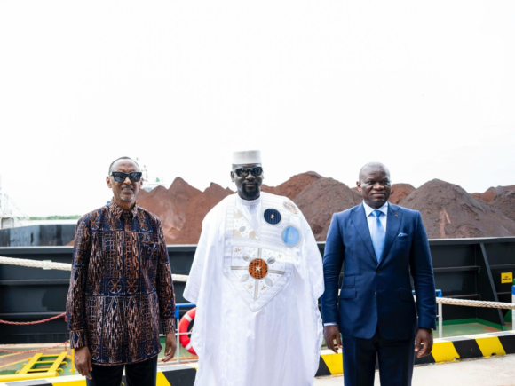Kagame is in Guinea to start the “biggest” mining project