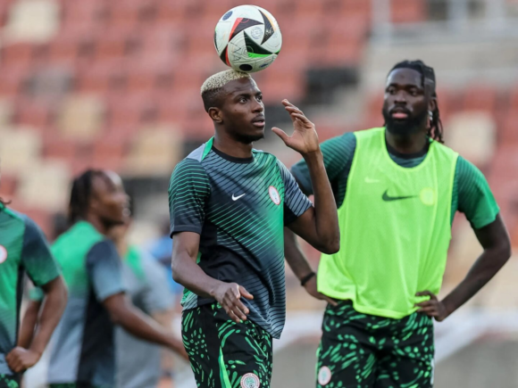 Super Eagles Return to Training for World Cup Playoff Against Gabon Following NFF Resolution of Unpaid Allowances