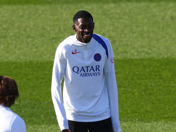 Dembele is healthy as PSG gets ready to face the Bayern powerhouse