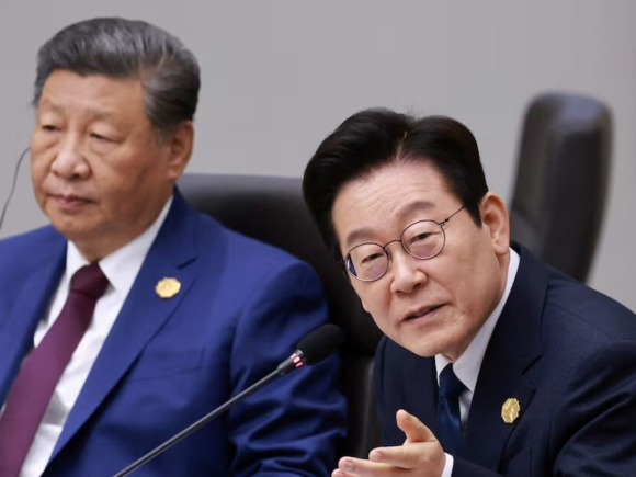 President Lee of South Korea requests assistance from Chinese leader Xi in interacting with North Korea