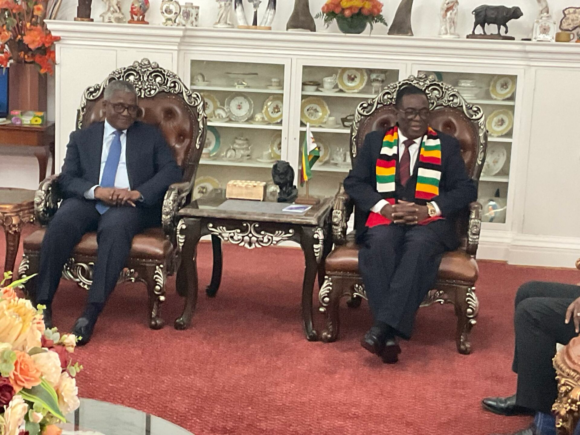 President Mnangagwa announces a significant Dangote investment agreement to revolutionize Zimbabwe’s infrastructure, fertilizer, and energy sectors