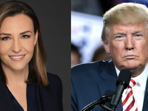 Trump is defended by the White House after referring to a female reporter as “Piggy” during an exchange on Epstein questions