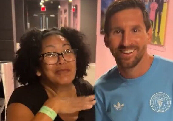 Woman lost her job after sharing a video of herself with Lionel Messi