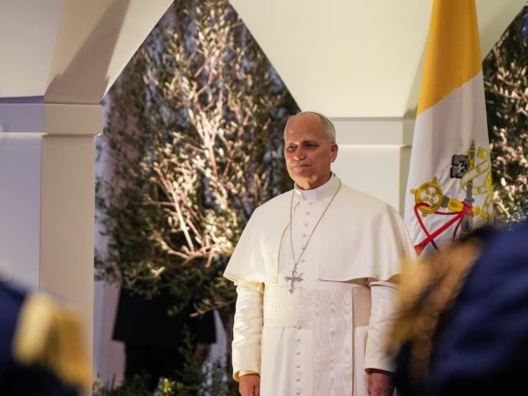 Pope Leo visits Lebanon, the site of Israeli strikes, with a message of peace