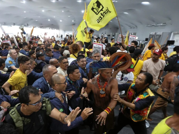 Indigenous Protesters Disrupt Global Climate Talks at COP30 in Brazil Over Amazon Deforestation