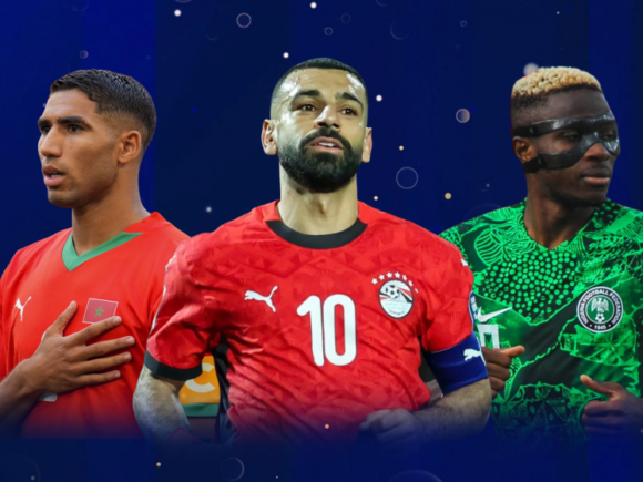 Osimhen, Salah, and Hakimi were chosen finalists for Africa’s top football award