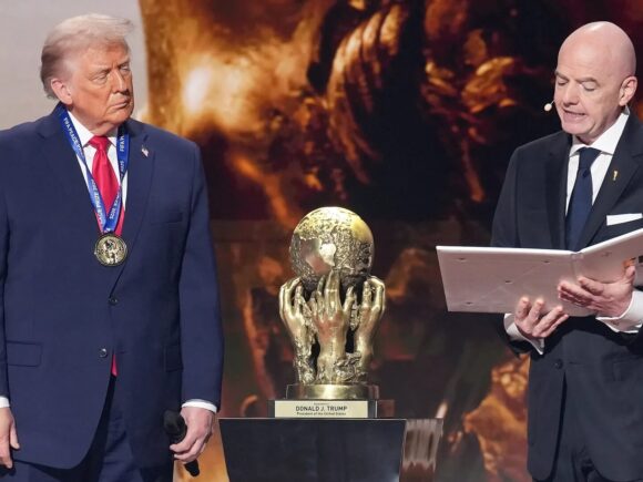 Gianni Infantino, FIFA President, Is Under Ethics Investigation for Trump Peace Prize