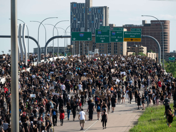Trump’s deportation drive sparks altercations with demonstrators in Minneapolis