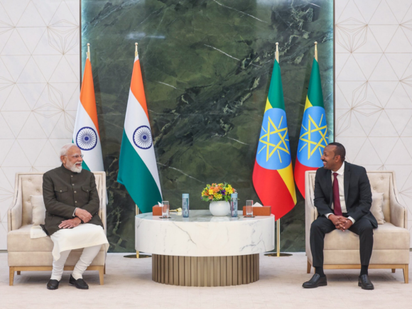 Modi Reaffirms India’s Dedication to Enhancing Relations with Ethiopia During Visit to Addis Ababa