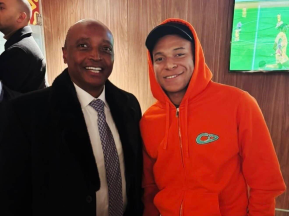 Mbappé meets CAF President Motsepe, praises the advancement of African football