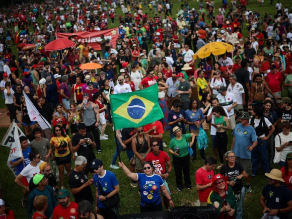 Brazilians protest attempts to lessen Bolsonaro’s and his friends’ sentence