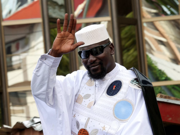 Coup leader is anticipated to remain in power in Guinea presidential election
