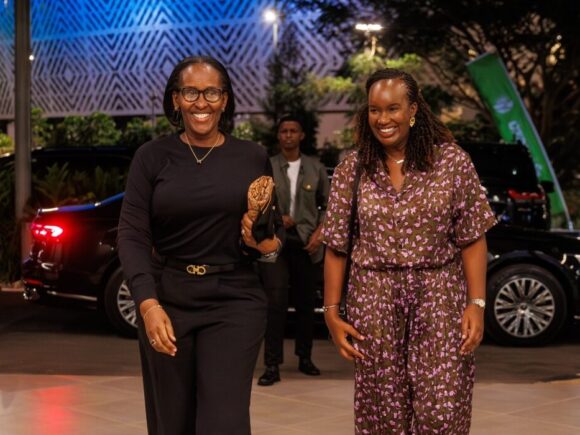 Davido expresses gratitude to the First Lady for attending his show in Kigali