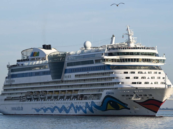 During the 133-day world cruise on AIDAdiva, a norovirus outbreak sickens 101 passengers and crew