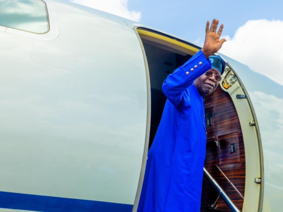 Tinubu Leaves for Europe Before the Sustainability Summit in Abu Dhabi