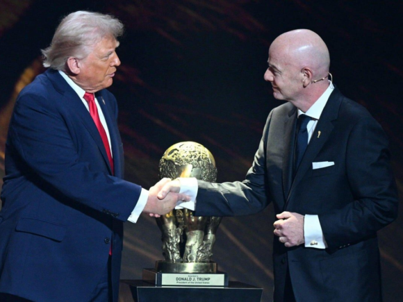 US President Trump Receives FIFA’s First Peace Prize