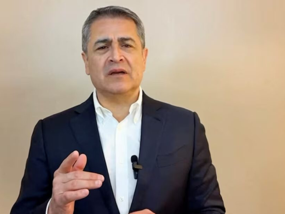 Former President Hernández has an international warrant issued by Honduran authorities