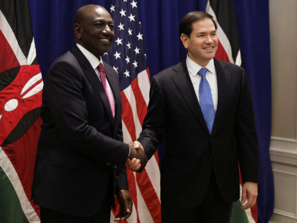 The US has signed an agreement with Kenya as part of its ‘America First’ global health initiative