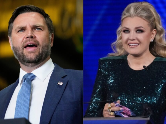 Erika Kirk formally supports JD Vance’s bid for president in 2028