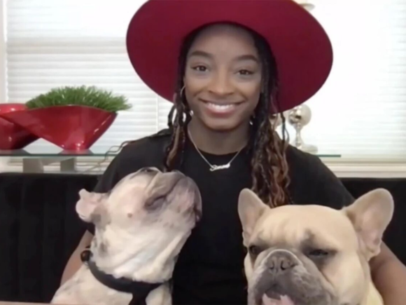 Simone Biles is under fire after claims regarding her puppy surfaced