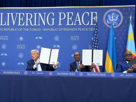 As Kagame and Tshisekedi inch near on the Trump-backed accord, all eyes are on Washington