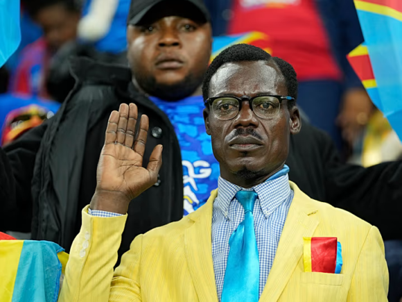 The star of the stands, “Lumumba,” is given special recognition