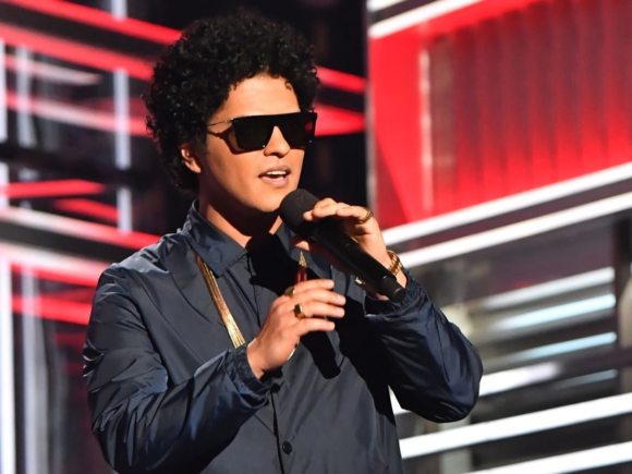 Bruno Mars has finished his upcoming album after 10 years