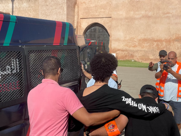 110 people were detained in Morocco for selling tickets