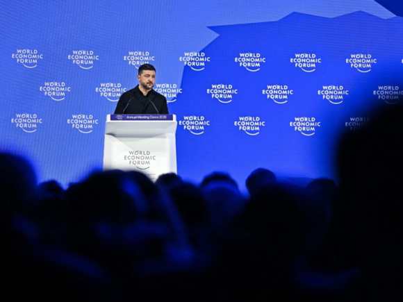 Zelensky calls on Europe to build a united military at Davos and seize Russian oil