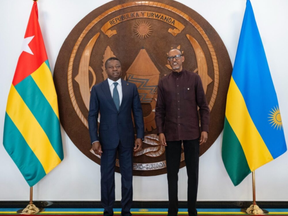 Kagame talks with the president of Togo and AU facilitators on the security of the DR Congo