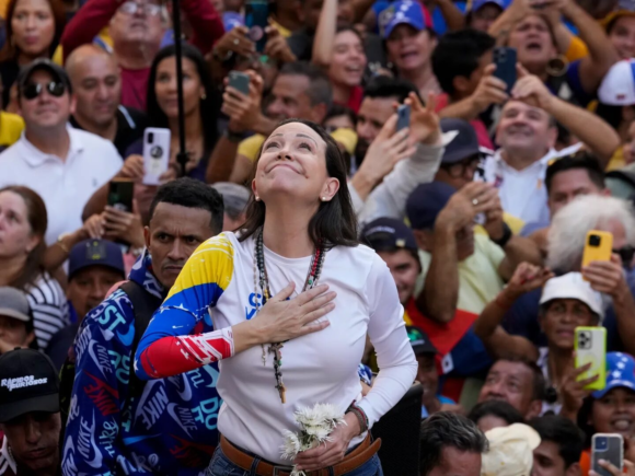 María Corina Machado praises the United States’ operation to remove Nicolás Maduro from office