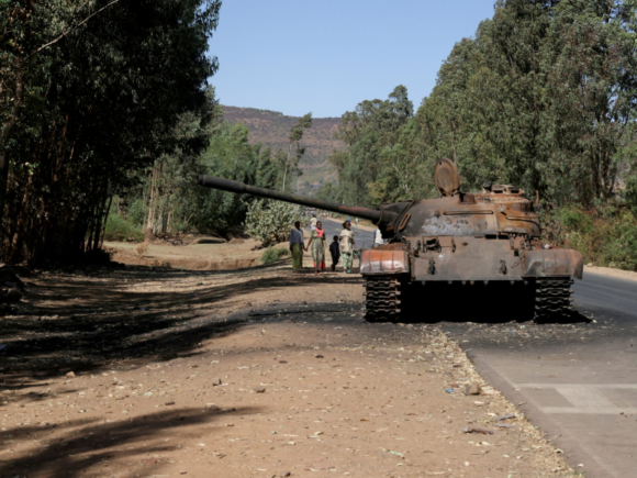 Eritrea is accused by Ethiopia of arming rebels in a verbal battle that is getting more intense