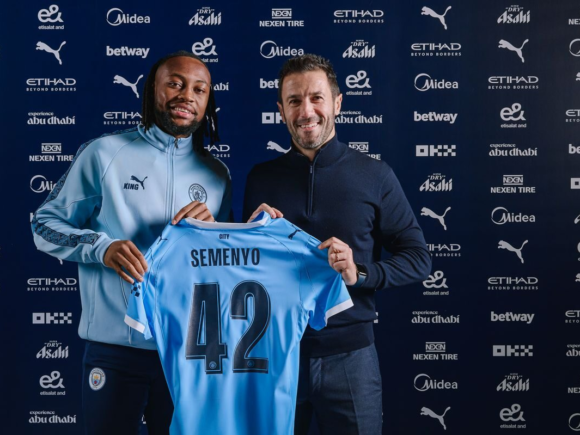 Antoine Semenyo joins Man City from Bournemouth for £64 million