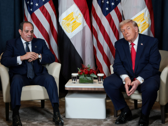 Trump says he wants Ethiopian and Egyptian leaders to settle the Nile dam problem