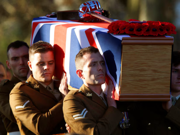 Trump hails UK soldiers as valiant fighters following significant criticism