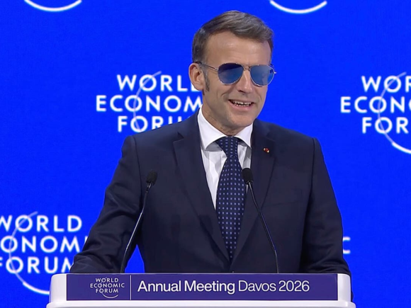 Macron Issues a Warning At Davos About a “World Without Rules” and Demands Respect and the Rule of Law