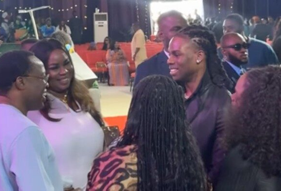 Rema goes back to his hometown and goes to church in Benin City with his mother