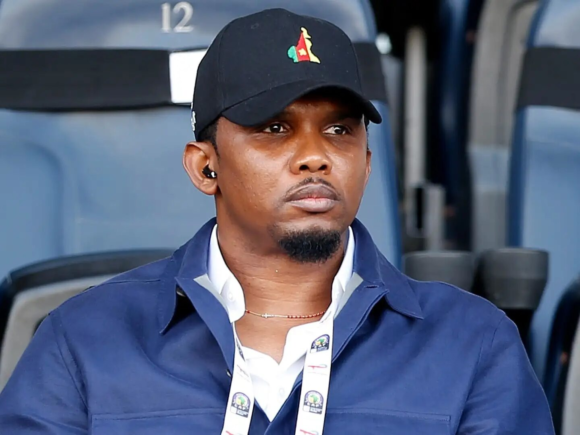 Eto’o was fined and banned by CAF