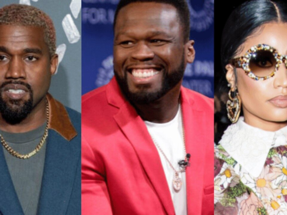 Ye and Nicki Minaj, according to 50 Cent, are evidence why fame should never be combined with politics or religion