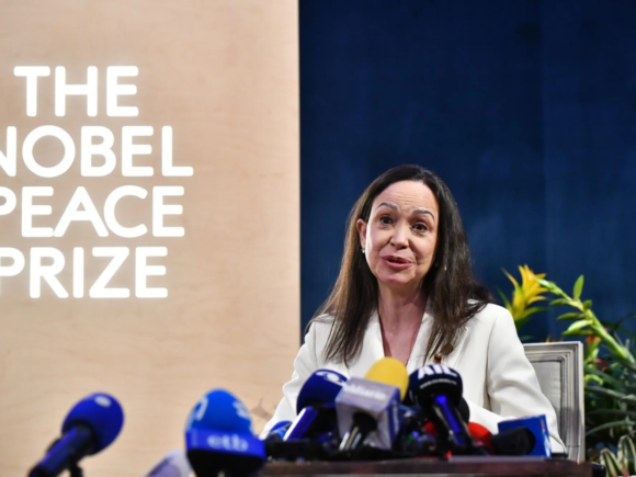 The Nobel Institute states that the Peace Prize cannot be transferred following Machado’s suggestion