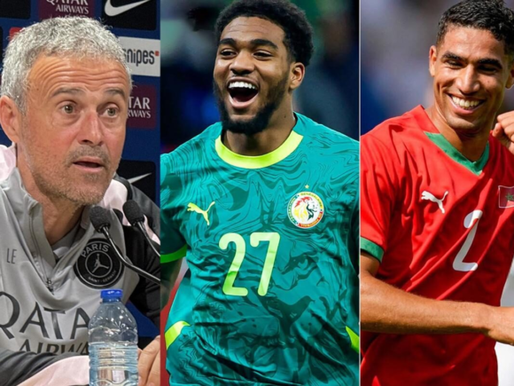 Luis Enrique responds to the final match between Hakimi and Mbaye