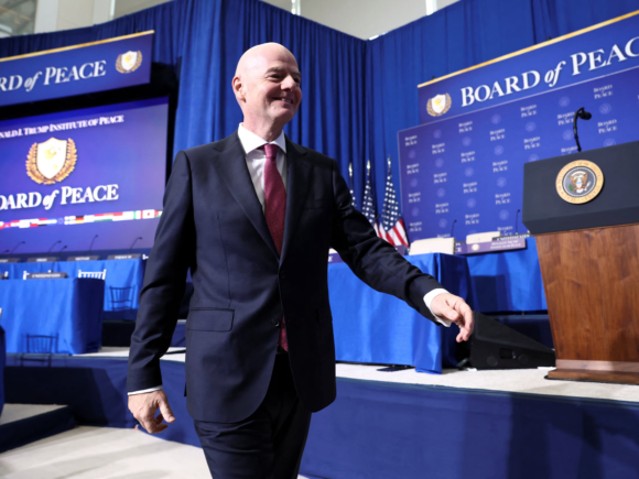 The IOC states that Infantino’s role as FIFA president in the Board of Peace does not breach political neutrality.