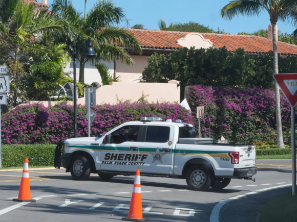 Authorities report that law enforcement shot and killed an armed person trying to enter Trump’s Mar-a-Lago resort