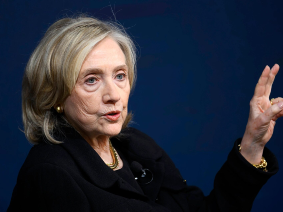 Hillary Clinton asserts that the Trump administration is delaying the release of Epstein files