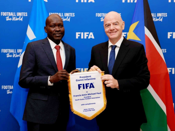 GFF extends its congratulations to FIFA President Gianni Infantino on a decade of leadership