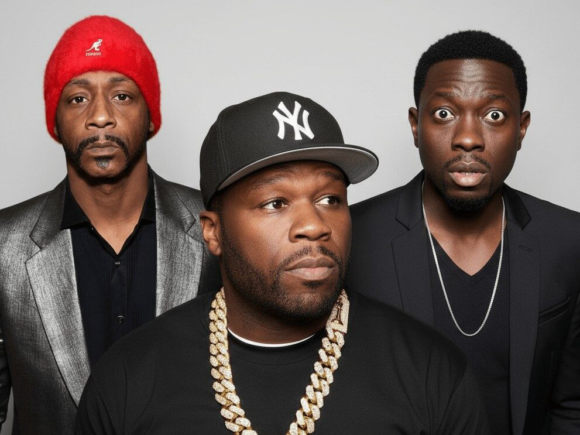 50 Cent Enlists Michael Blackson to Take on Katt Williams Over “Square Head” Jokes